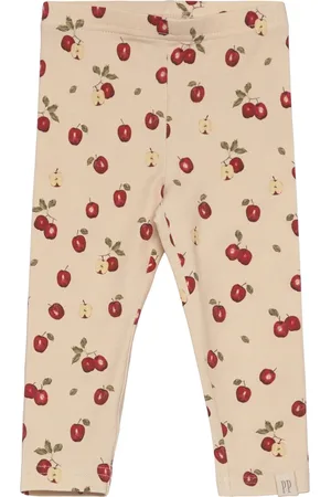 Petit Piao Legging Printed Bottoms Leggings Beige