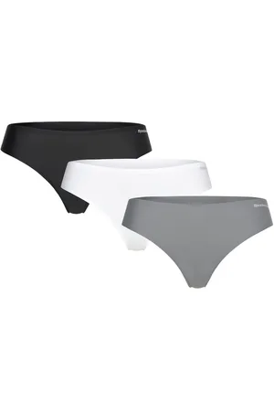 Reebok Womens Reebok Bonded Thong Rae 3Pk Sport Sport Clothing Sport Underwear Sport Panties Multi/patterned