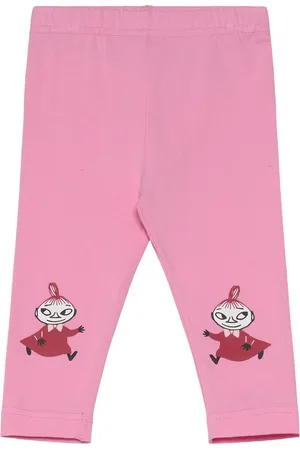 Mumin Rainy Day Leggings Bottoms Leggings Pink