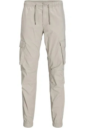 JACK & JONES Jpstkane Noah Cuffed Cargo Noos Bottoms Trousers Cargo Pants Beige Jack & J S