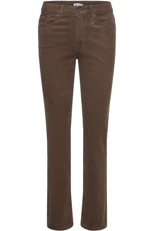 Claire Woman Cwjanice - Jeans Bottoms Jeans Straight-regular Brown
