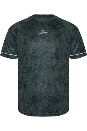 Newline Nwlgraphic Mesh T-Shirt Sport Men Sports Clothes Sport Tops Sport T-shirts Green