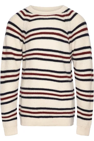 FUB Raglan Sweater Tops Knitwear Pullovers Beige