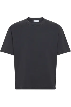 Hope Boxy Tee Designers T-shirts Short-sleeved Black