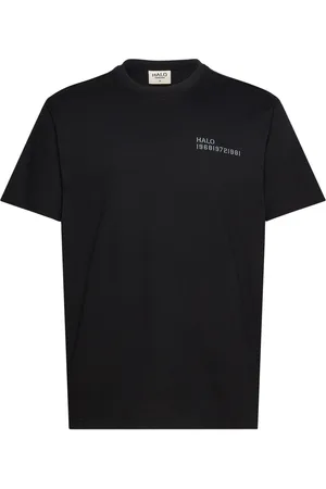 Black Halo Essential T-Shirt Sport T-shirts Short-sleeved Black