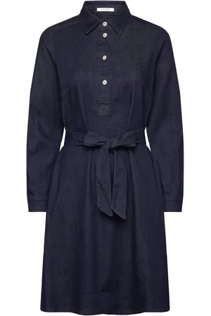 Claire Woman Cwdilsah - Dress Dresses Jeans Dresses Navy