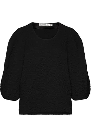INWEAR Mellyiw Blouse Tops Blouses Long-sleeved Black