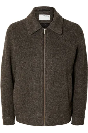 SELECTED Slhkonrad Jkt Villakangastakki Brown