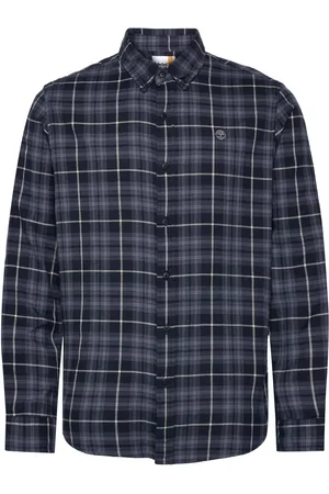 Timberland Solucell Plaid Shirt Dark Sapphire Yd Designers Shirts Casual Navy
