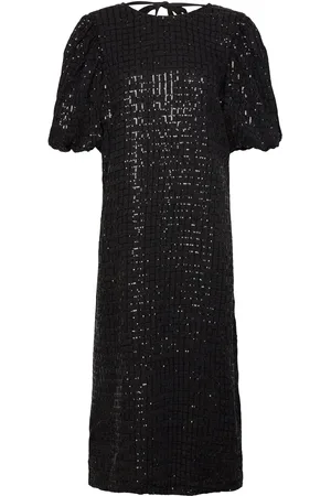 Noella Scarlet Long Dress Maksimekko Juhlamekko Black