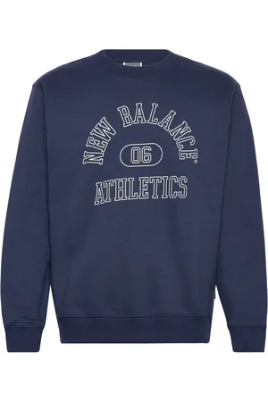New Balance Graphic Crew 1 Sport Sport Clothing Sport Sweat-shirts & Hoodies Sport Sweat-shirts Navy