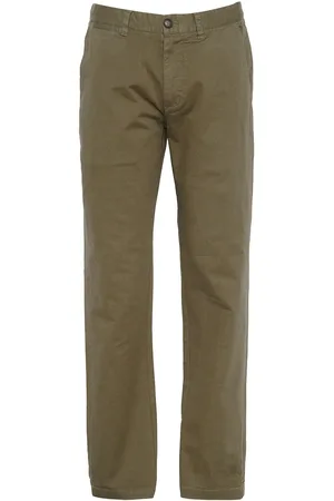 Barbour Washed Tf Trou Bottoms Trousers Chinos Green
