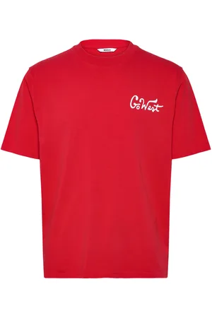 Nikben Nb Go West Tee Red Tops T-shirts Short-sleeved Red