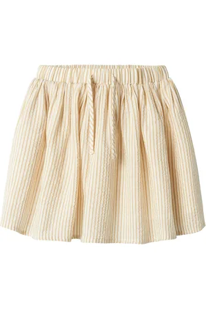 Lil Atelier Nmflino Skirt Lil Dresses & Skirts Skirts Short Skirts Yellow
