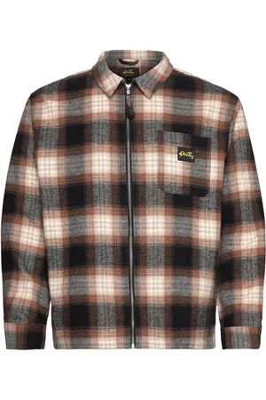 Stan Ray Zip Shirt Designers Overshirts Brown