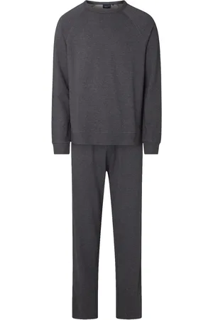 Lexington Alfred Jersey Pajama Set Pyjama Grey