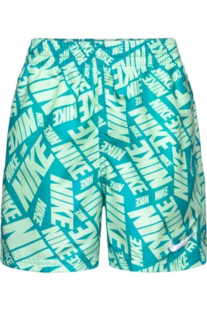 Nike Nike B 4" Volley Short Tossed Block Uimashortsit Green