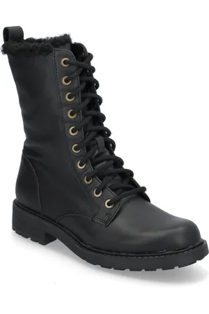 Clarks Orinoco2 Style D Shoes Boots Ankle Boots Laced Boots Black