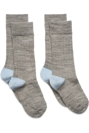 FUB 2-Pack Knee Stockings Socks & Tights Socks Grey