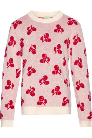 FUB Acorn Blouse Tops Knitwear Pullovers Pink