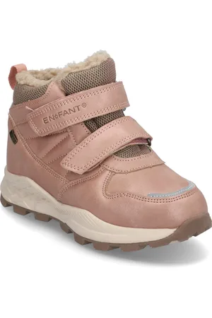 EN FANT Sneakers High Top Tex Talvikengät Tarroilla Coral