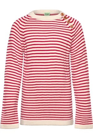 FUB Sweater Tops Knitwear Pullovers Red