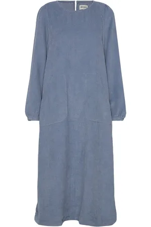 Lollys Laundry Lucasll Midi Dress Ls Polvipituinen Mekko Blue