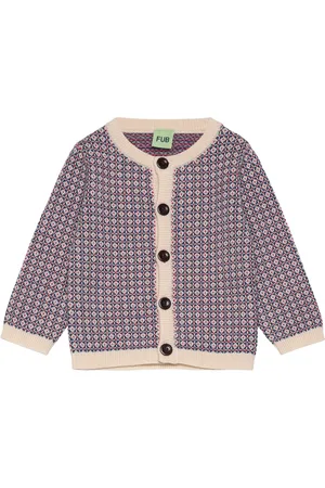 FUB Baby Nordic Cardigan Tops Knitwear Cardigans Multi/patterned