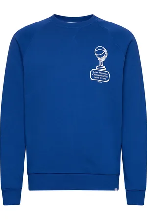 Les Deux Tournament Sweatshirt Tops Sweat-shirts & Hoodies Sweat-shirts Blue