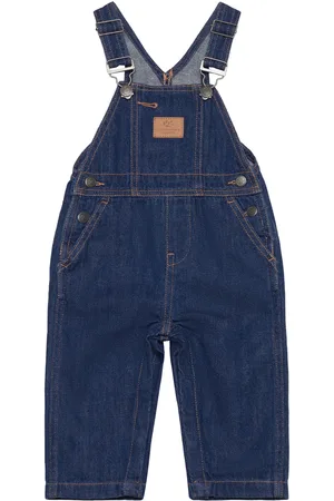 Copenhagen Colors Organic Baby Overalls Bottoms Dungarees Blue