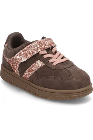 Sofie Schnoor Baby and Kids Shoe Velcro Matalavartiset Sneakerit Tennarit Brown