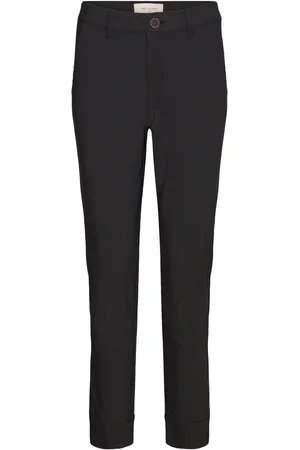 Freequent Fqrex-Pants Bottoms Trousers Suitpants Black