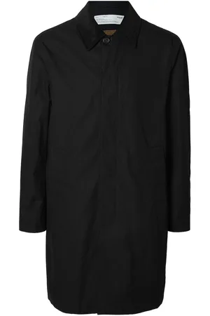 SELECTED Slhwalter Waxed Cotton Coat Ohut Pitkä Takki Black