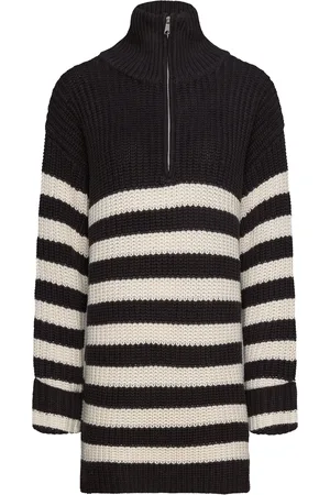 Ichi Ihbarisa Ls Tops Knitwear Jumpers Black