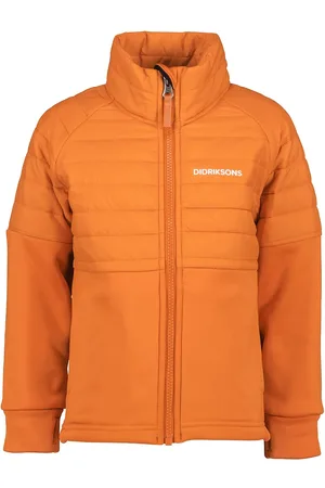 Didriksons Filur Hybrid Jkt Outerwear Jackets & Coats Quilted Jackets Orange