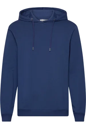 Bread & Boxers Hoodie Tops Sweat-shirts & Hoodies Hoodies Blue