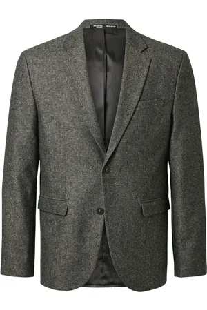 SELECTED Slhreg-Bow D Gal Blz Suits & Blazers Blazers Single Breasted Blazers Grey