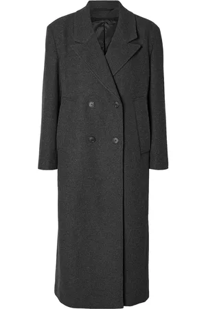 SELECTED Slfjosephina Wool Coat Pitkä Takki Grey