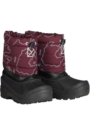 Didriksons Lumi Kids Boots Talvisaappaat Burgundy
