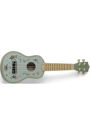 Dantoy Guitar Wood In Gift Box 1 Part Toys Musical Instruments Multi/patterned