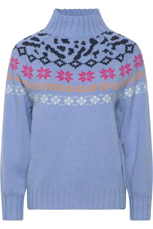 Kari Traa Ingrid Knit Sport Women Sport Clothing Sport Sweat-shirts & Hoodies Sport Knitwear Blue