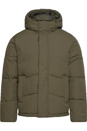 JACK & JONES Jjworld Puffer Jacket Vuorillinen Takki Topattu Takki Khaki Green Jack & J S