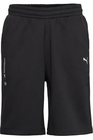 PUMA Bmw Mms Ess+ Shorts Fleece Sport Men Sport Clothing Sport Shorts Sport Sweat Shorts Black