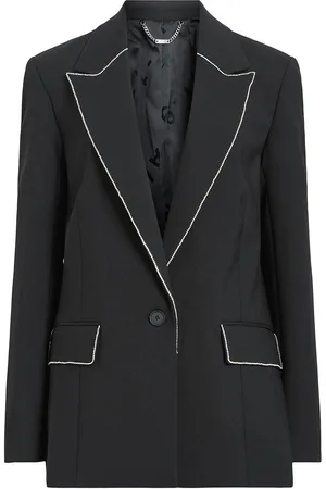 AllSaints Atlas Krys Blazer Blazers Single Breasted Blazers Black