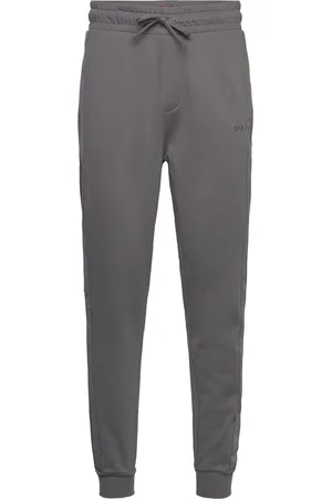 HUGO BOSS Tonal Logo Pant Designers Night & Loungewear Lounge Pants Grey