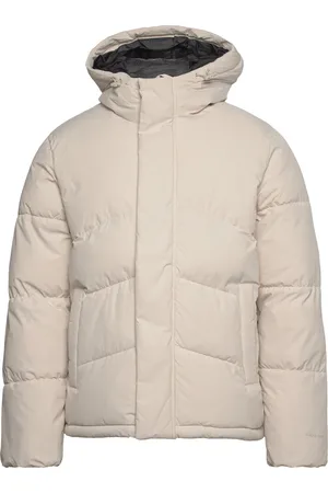 JACK & JONES Jjworld Puffer Jacket Vuorillinen Takki Topattu Takki Beige Jack & J S