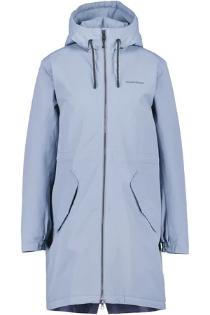 Didriksons Marta-Lisa Wns Prk 2 Outerwear Parka Coats Blue