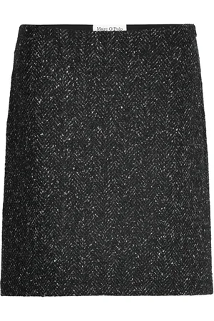 Marc O’ Polo Woven Skirts Skirts Short Skirts Black