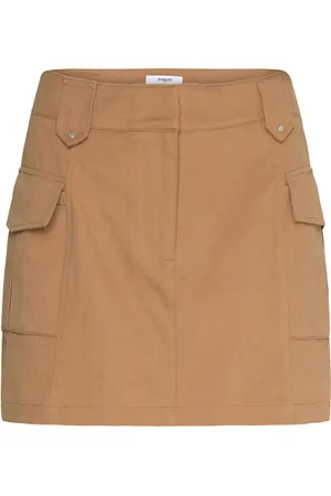 Suncoo First Skirts Short Skirts Beige