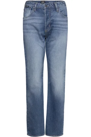 HUGO BOSS Height-Classic Jean Bottoms Jeans Straight-regular Blue